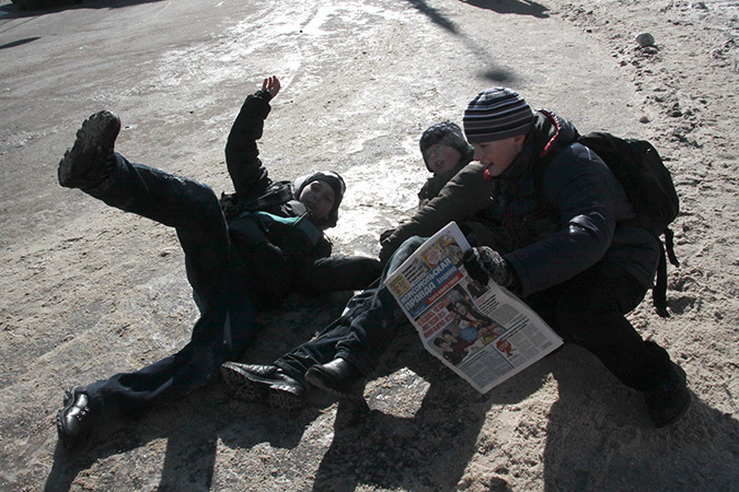 Борьба с гололедом на дорогах