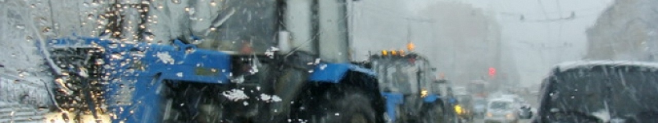 Борьба со снегом в Хабаровске идет в круглосуточном режиме